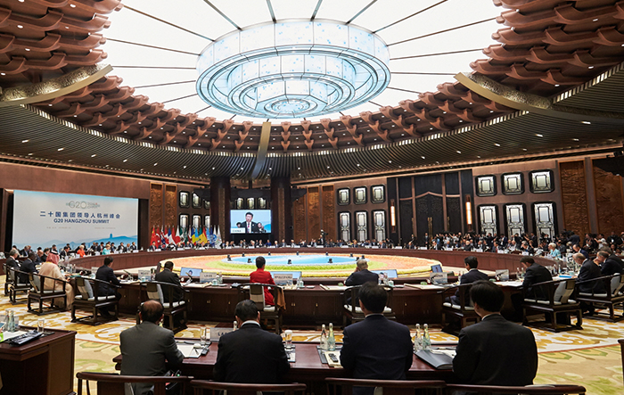 The two-day G20 summit in Hangzhou closed on Sept. 5 after adopting the Hangzhou Consensus. The creative economy vision that President Park proposed as a new model of inclusive growth is reflected in the G20's statement, action plan and annex, as all three documents stressed ‘innovation’ as one of the most important items on the agenda.