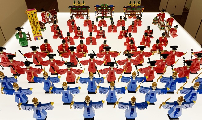 Grâce à des Lego, l’artiste Colin Jin capture la beauté du patrimoine culturel coréen