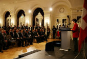 La Présidente participe à un forum des entreprises suisses 