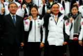 L'équipe olympique coréenne en route pour Sotchi