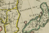 Plusieurs cartes japonaises font référence à la Mer de l’Est et indiquent Dokdo comme une île coréenne 