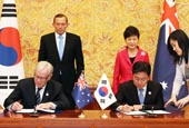 La Corée et l’Australie ont signé un ALE 