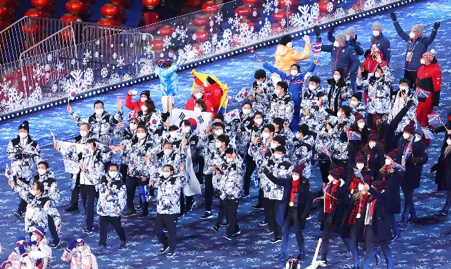 Clôture des JO de Pékin : la Corée a remporté neuf médailles