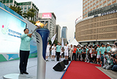 La torche des Jeux asiatiques enflamme Séoul 