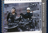 Le cinéma coréen à travers les timbres : 'Chilsu and Mansu'
