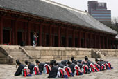 Participez aux rites ancestraux au sanctuaire Jongmyo