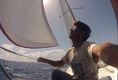 Le navigateur Kim Seung-jin va boucler son tour du monde en solitaire à la voile 