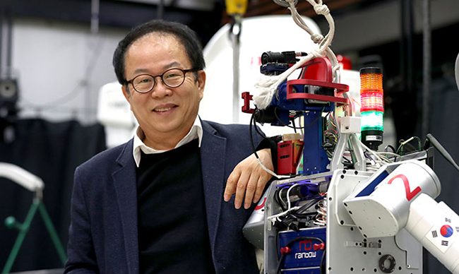 Équipe robots de PyeongChang, héros des JO TIC