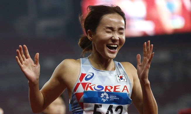 Jeux asiatiques de 2018 : la Corée remporte l'or pour la première fois en athlétisme en 8 ans (J9)