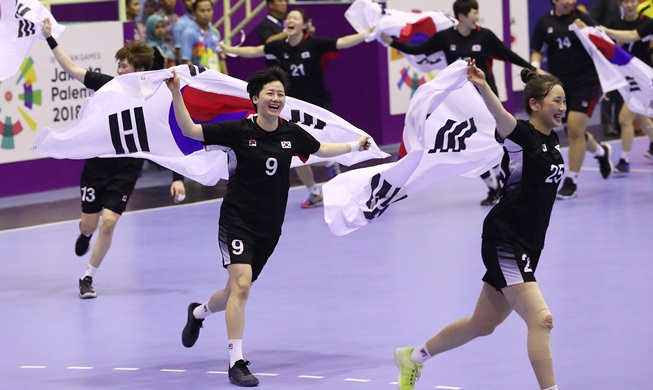 Jeux asiatiques de 2018 : l’équipe féminine de handball remporte l’or pour la deuxième fois (J13)