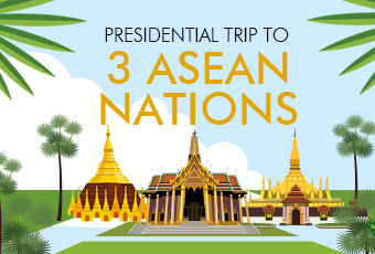 Tournée de Moon dans trois pays de l'ASEAN