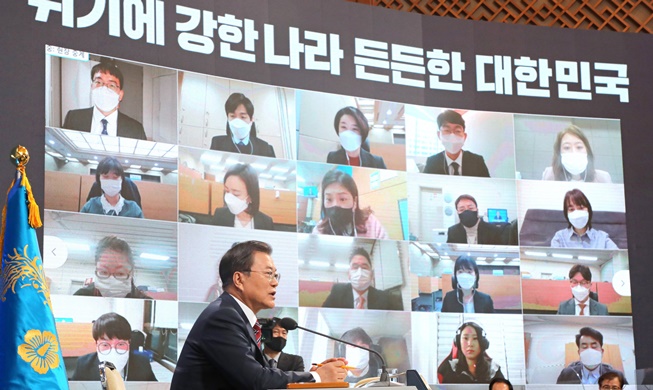 Président Moon : « la Corée est en avance sur certains pays pour l'achat des vaccins »