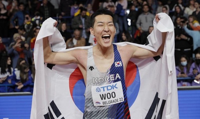 Le sauteur en hauteur Woo se hisse au sommet du classement mondial
