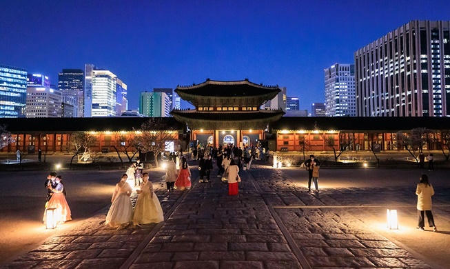 La visite au clair de lune du palais Gyeongbok à partir du 1er septembre