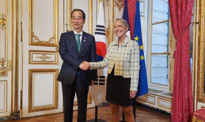Busan 2030 : le Premier ministre Han Duck-soo en visite officielle à Paris