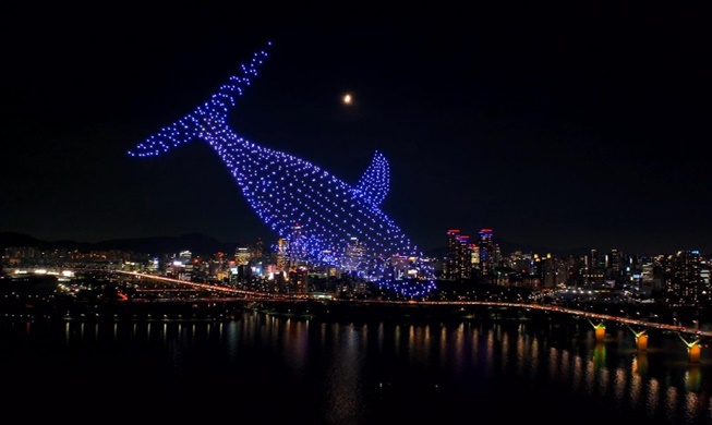 « Hangang Drone Light Show » : un millier de drones coloreront la nuit de Séoul le 9 novembre