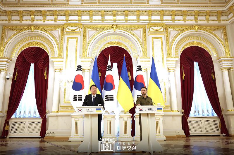 Sommet Corée du Sud - Ukraine (juillet 2023)