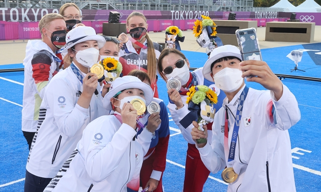 JO de Tokyo : l’équipe féminine coréenne du tir à l’arc décroche sa 9ème médaille d'or consécutive