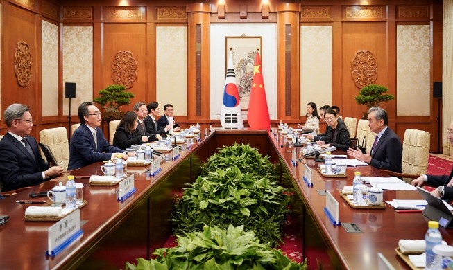 Le ministre des Affaires étrangères Cho Tae-yul en visite à Pékin, une première depuis 2017
