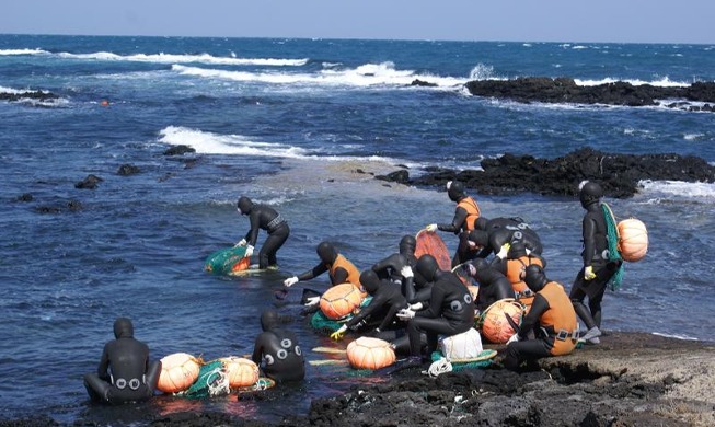 La culture des haenyeo, les plongeuses de Jeju, inscrite au patrimoine agricole mondial de la FAO