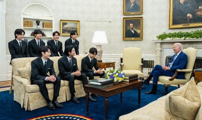 BTS, invité d'honneur de Joe Biden à la Maison-Blanche