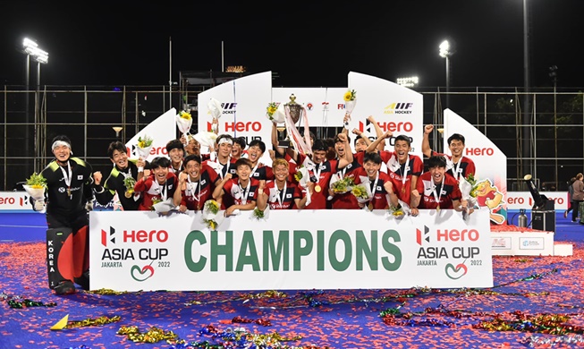 Hockey sur gazon : l’équipe masculine de Corée remporte la Coupe d’Asie