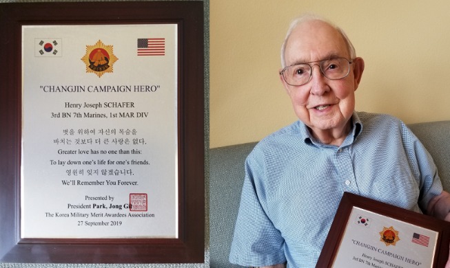 Un ancien combattant américain soutient le traité de paix pour mettre fin à la guerre de Corée