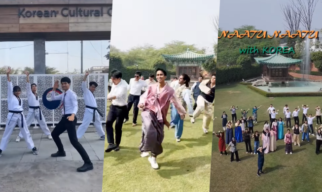 Une vidéo de la danse « Naatu Naatu » produite par l'ambassade coréenne en Inde devient virale