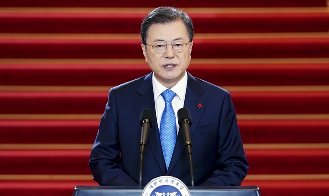 Président Moon : « la Corée du Sud deviendra une nation leader »