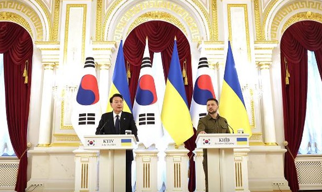 En visite surprise en Ukraine, Yoon Suk Yeol annonce une augmentation de l'aide sud-coréenne