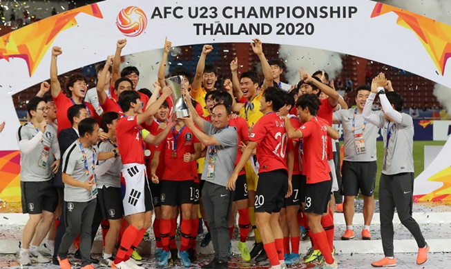 Football : l'équipe de Corée est championne d'Asie après sa victoire contre l'Arabie saoudite