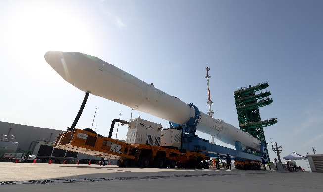 La Corée dévoile un prototype certifié de la fusée spatiale Nuri