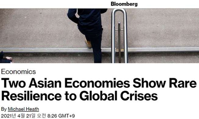 Bloomberg : « la Corée et l’Australie font preuve d'une rare résilience face aux crises mondiales »