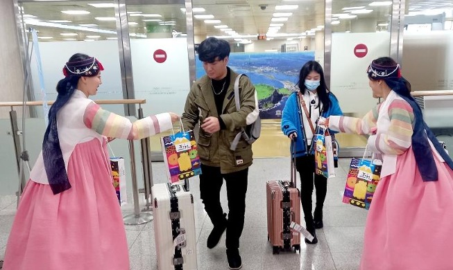 Les touristes sont de retour en masse à Jeju