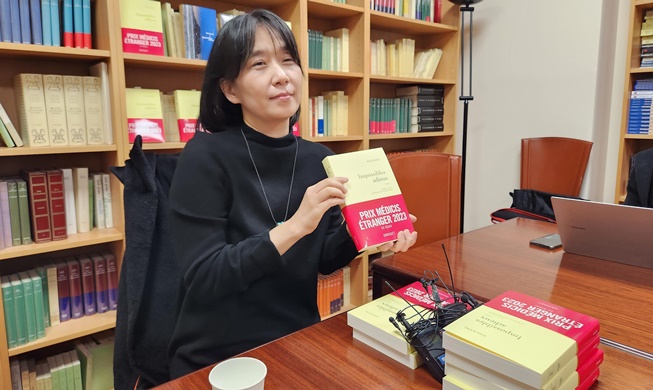 La Coréenne Han Kang récompensée du Prix Médicis du roman étranger 2023