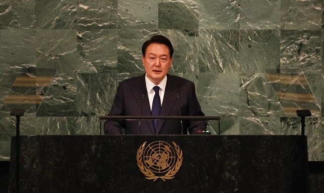 À l'ONU, le président Yoon souligne la solidarité internationale ...