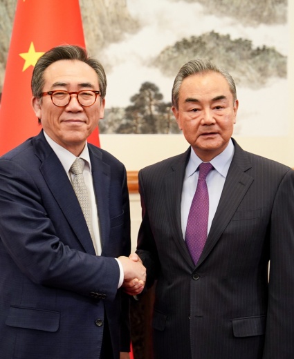 Le ministre des Affaires étrangères Cho Tae-yul en visite à Pékin, une première depuis 2017