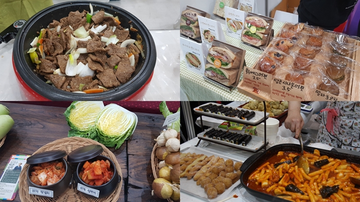 25일 서울 양재 aT센터에서 열린 제1회 비건페스타에서는 콩고기로 만든 불고기, 비건 김치, 떡볶이, 비건 디저트 등 다양한 음식들이 판매됐다.