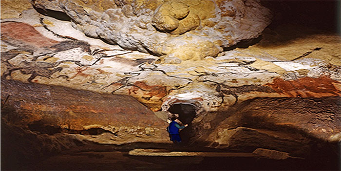 Les peintures paléolithiques des grottes de Lascaux sont exposées à Gwangmyeong, dans la province du Gyeonggi-do, depuis le 16 avril.