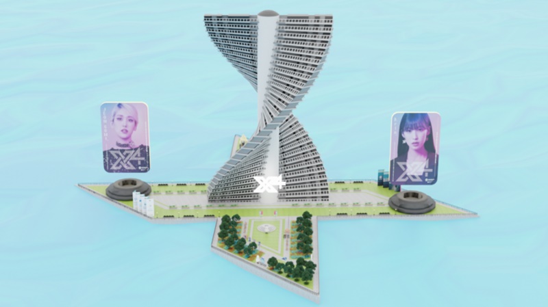 Image de « X4 Entertainment » sur le métavers Zepeto. © Municipalité de Busan