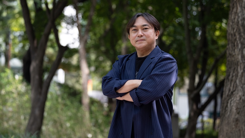 Min Yongchi, musicien de gugak et Coréen ethnique du Japon. © Lee Jun Young / Korea.net 