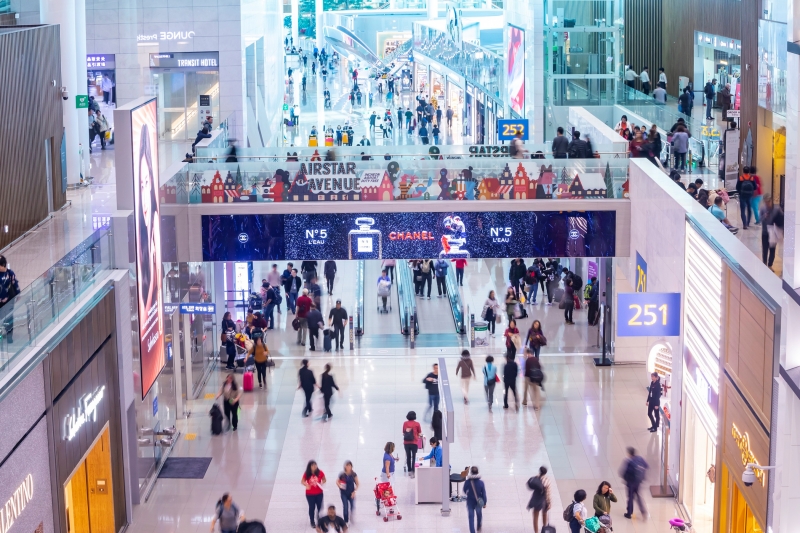 Le terminal 2 de l’aéroport international d’Incheon, en Corée du Sud. © Incheon International Airport Corporation