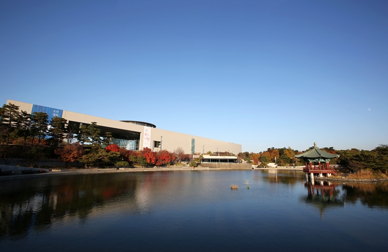 Le musée national de Corée, dans le centre de Séoul. © Korea.net DB