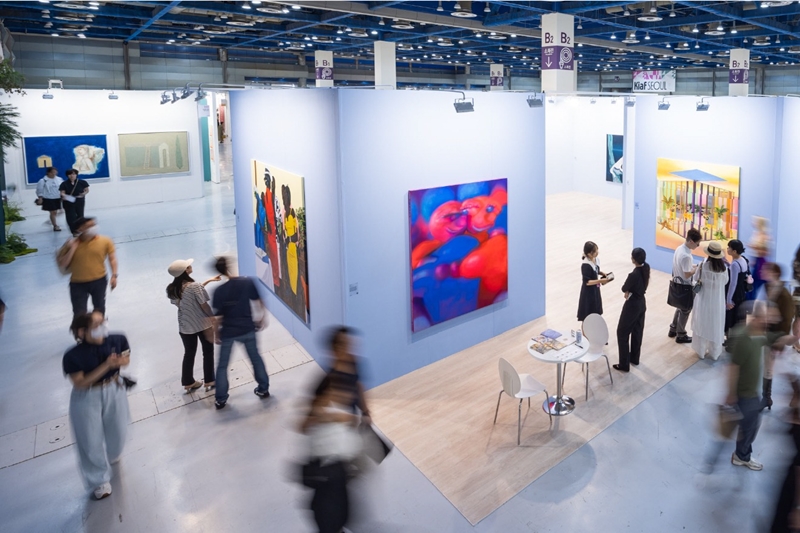 L’édition 2023 de la foire internationale d’art Kiaf Seoul se déroule au centre des expositions Coex, en septembre 2023. © Site Internet de Kiaf Seoul