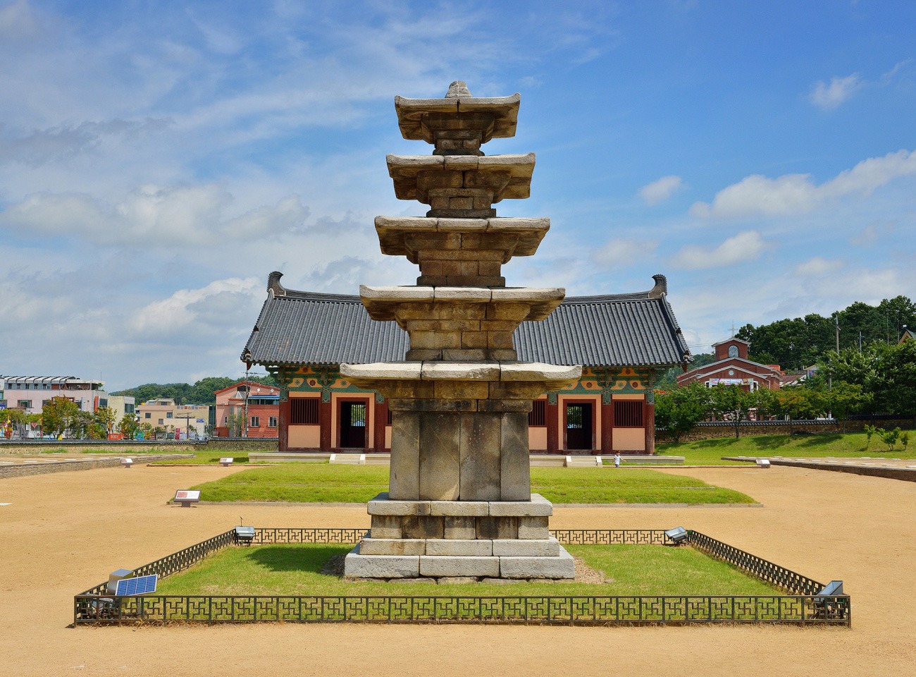 La pagode de Jeongnimsaji, à Buyeo, dans le Chungcheong du Sud. © Baekje World Heritage Festival 2024
