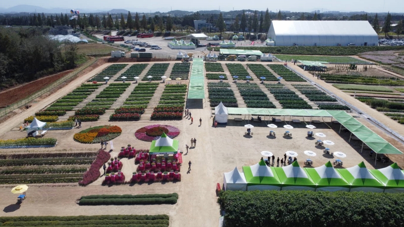 La Korea Seed Expo 2024 se tiendra à la K-Seed Valley de Gimje, dans le Jeolla du Nord, du 16 au 18 octobre. © Korea Seed Expo 2024