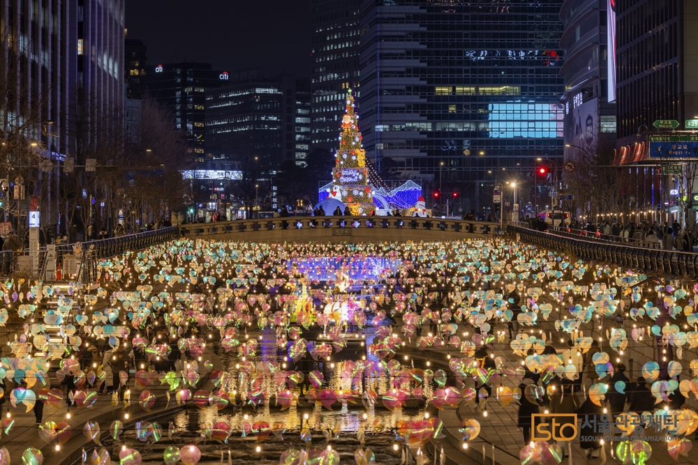 Le Seoul Lantern Festival 2023 tenu à Séoul du 15 décembre au 21 janvier 2024. © Municipalité de Séoul