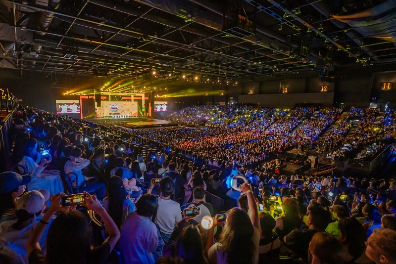 Un concert de la KCON d’Hong Kong, en mars 2024. © CJ ENM