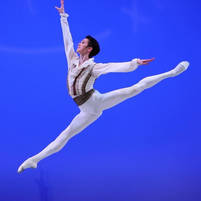 ﻿Le danseur Jeon Minchul. © Compte Instagram du Youth America Grand Prix