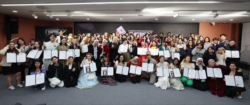 La cérémonie de lancement des journalistes honoraires de Korea.net se déroule au Kocis Center de Séoul, le 30 avril 2025. © Lee Jeong Woo / Korea.net